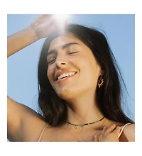 Channeling Wisdom Sapphire Starburst Beaded Choker