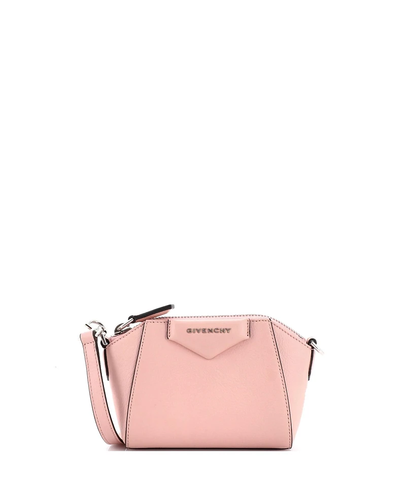 Pre-Owned Givenchy Nano Antigona Crossbody Bag Leather