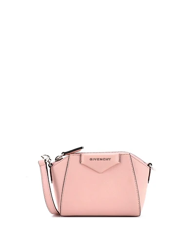 Pre-Owned Givenchy Nano Antigona Crossbody Bag Leather