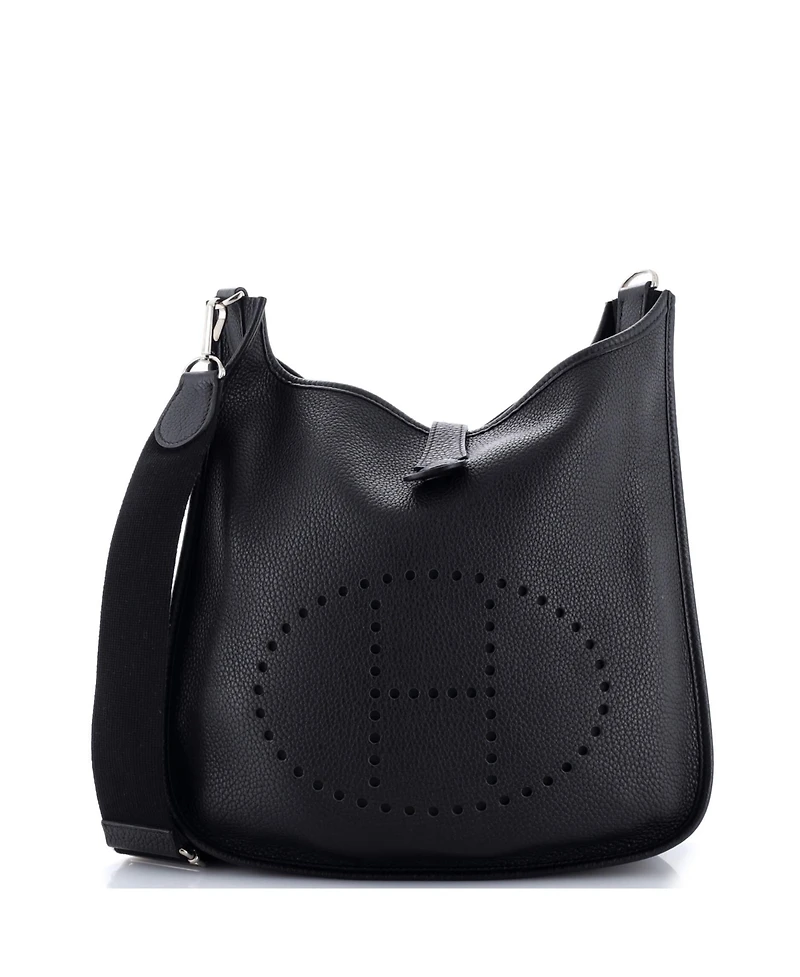 Pre-Owned Hermes Gm Evelyne Bag Gen Iii Clemence