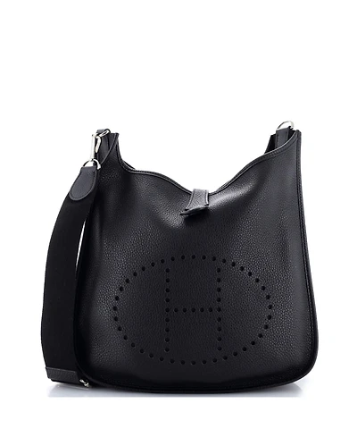 Pre-Owned Hermes Gm Evelyne Bag Gen Iii Clemence