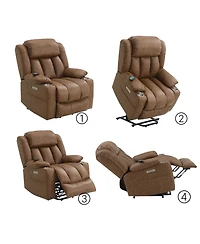 Sumyeg Power Lift Recliner with Heating and Massage