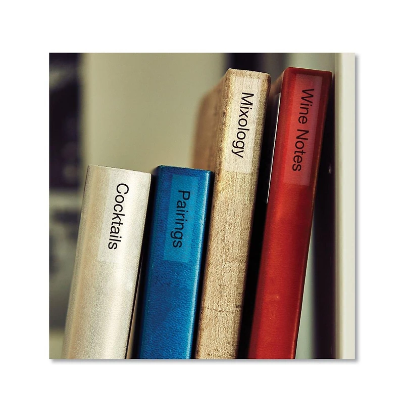 Brother P-Touch TZE1312PK Tze Standard Adhesive 0.47 in. x 26.2 ft. Laminated Labeling Tapes - Black On Clear (2/Pack