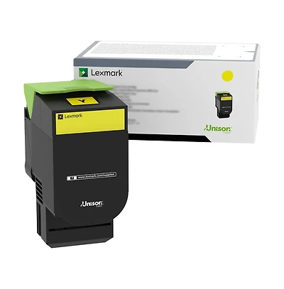 Lexmark 70C0HYG 3,000 Page-Yield High-Yield Toner - Yellow