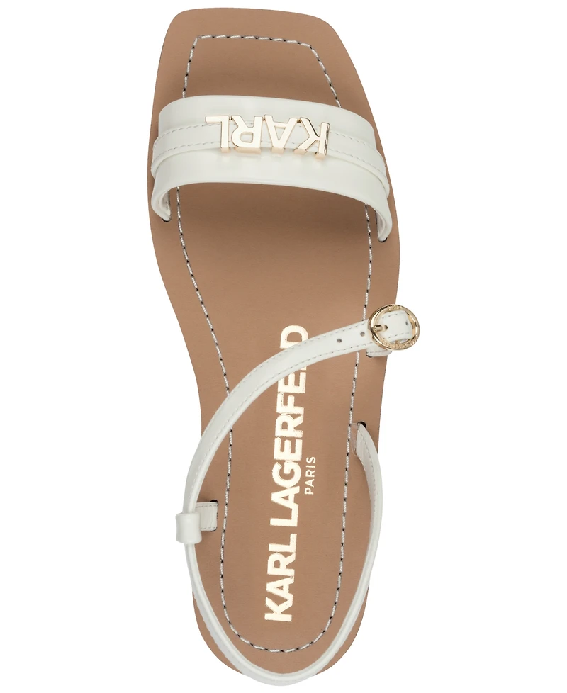 Karl Lagerfeld Paris Women's Miram Flat Sandals