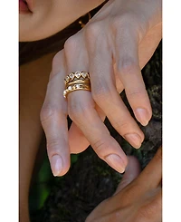 Retro Chic Aeolian Echo Ring