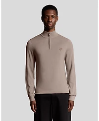Lyle & Scott Men's Eagle Merino Quarter Zip Sweater