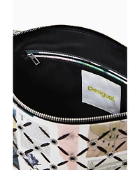 Desigual Women's Medium Collage perforated crossbody bag