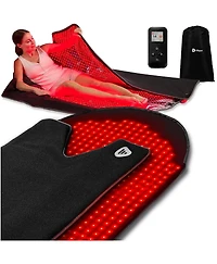 Lifepro Infrared Red Light Therapy Body Wrap - Pain Relief & Recovery Mat with 3 Modes, 660nm & 850nm Red Light Therapy