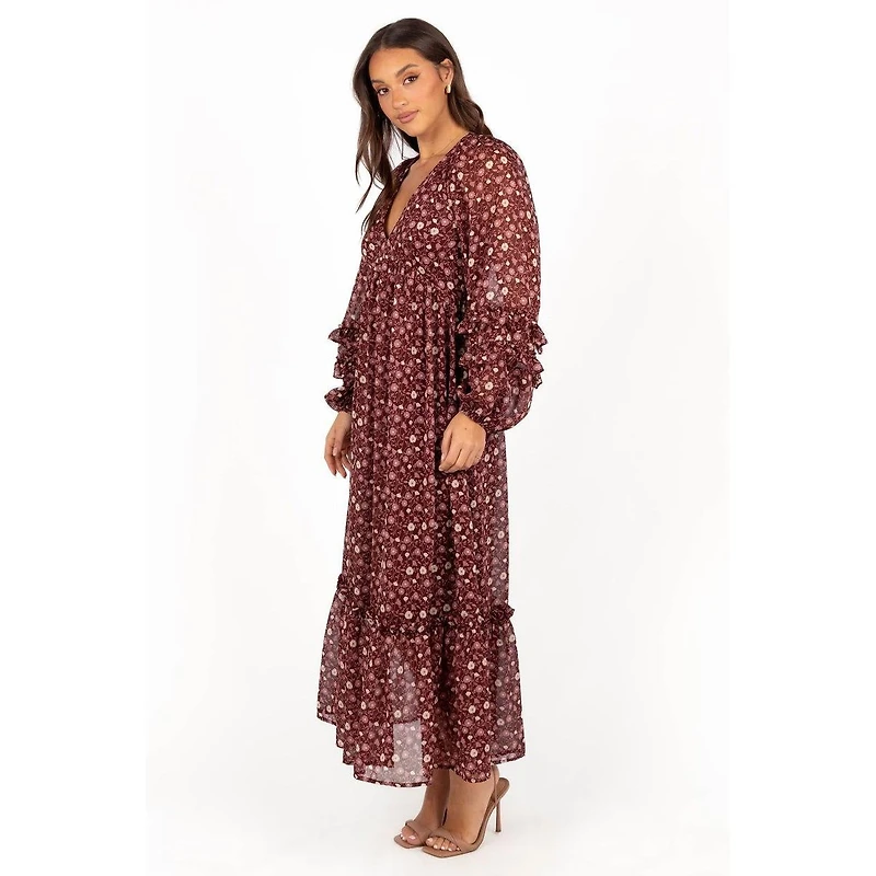 Petal and Pup Women's Evian Long Sleeve Maxi Dress