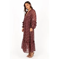 Petal and Pup Women's Evian Long Sleeve Maxi Dress