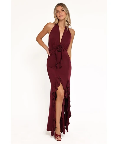 Petal and Pup Women's Leowna Halterneck Maxi Dress