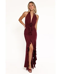 Petal and Pup Women's Leowna Halterneck Maxi Dress