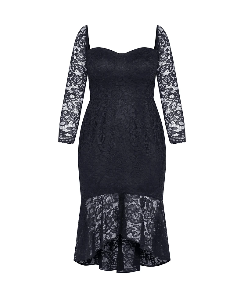 City Chic Women's Athena Lace Dress