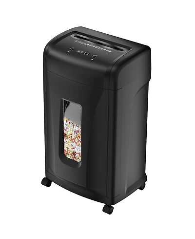 Mondawe 22-Sheet P-4 Heavy Duty Commercial Paper Shredder with 9.24 Gallon Pullout Bin