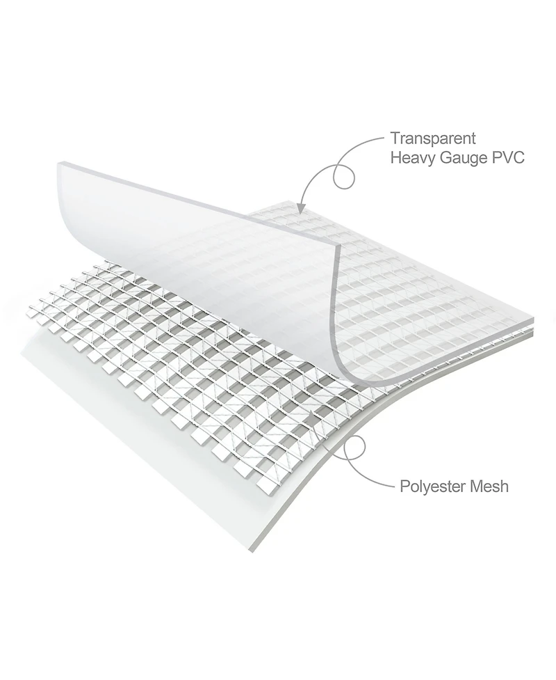 Funsicle 12'x30" Sea-Thru QuickSet Inflatable Ring Top Outdoor Above Ground Pool