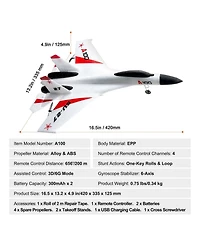 Hongge Rc Airplane 4-Channel with Gyro Stabilizer Ready to Fly