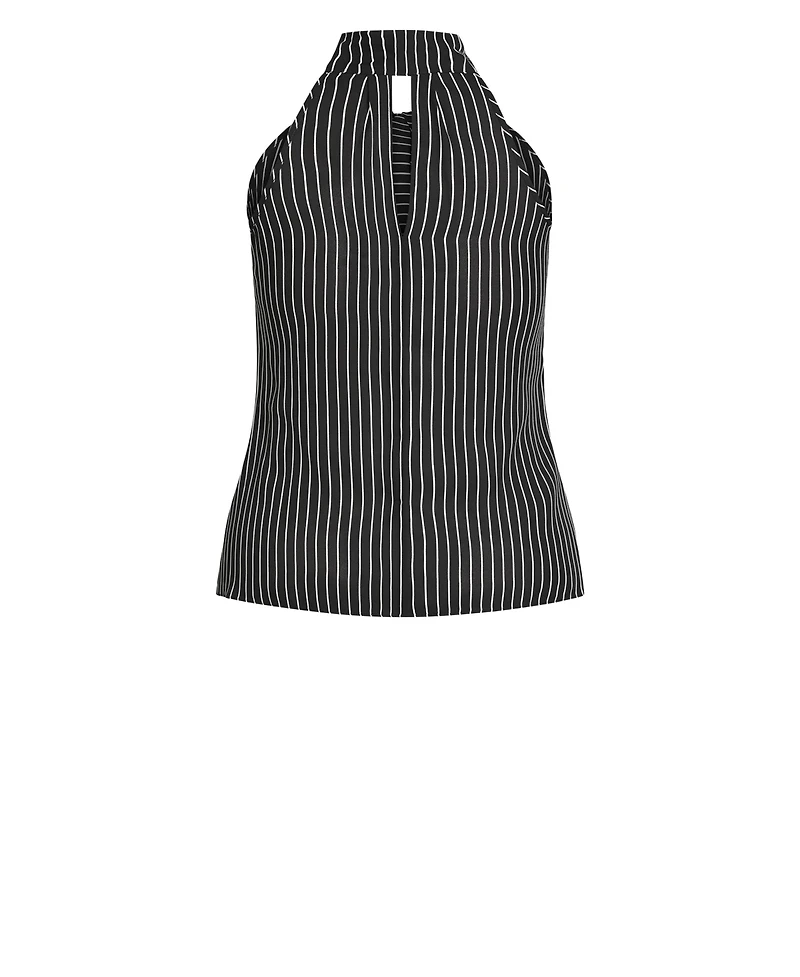 City Chic Women's Mia Stripe Top