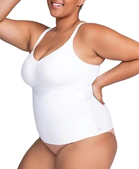 Honeylove Women's Scoop Neck Shapeware Camisole, Regular And Plus