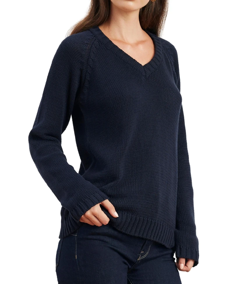 Paneros Clothing Women's Selene V-Neck Sweater