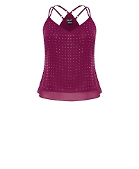 City Chic Plus Strappy Nail Top