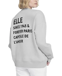 Elle Collection Women's Graphic Sweatshirt