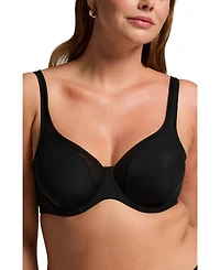 Hunkemoller Women's Mesh non-padded underwired bra