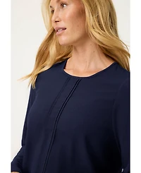 Olsen Women's Mixed Media T-Shirt