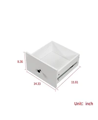 70.87" Tall Storage Cabinet with 1 glass Door and 3 Drawer Floor Cabinet for Living Room,Entryway,Kitchen