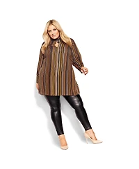City Chic Plus Intrigue Tunic
