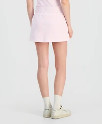 Rebel Veil Juniors' Paisley-Print Drawstring Skort