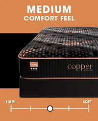 Spring Air Copper Hybrid Quilted 13.5" Medium Tight Top Mattress, California King