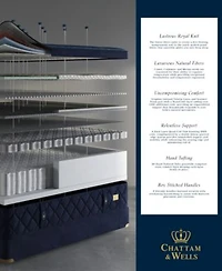 Chattam Wells Palermo 14 Plush Pillow Top Mattress Collection