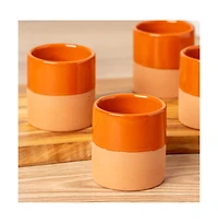 Verve Culture Terracotta Cups - Rust
