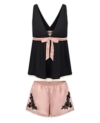 Adore Me Women's Starsha Pajama Tank & Shorts Sleep Set