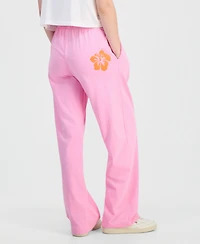 Rip Curl Juniors' Cotton Luxe Surf Relaxed Track Pants