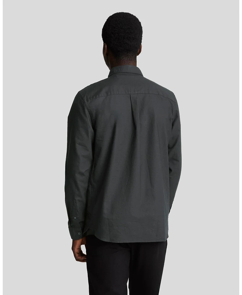 Lyle & Scott Men's Tonal Eagle Plain Oxford Shirt