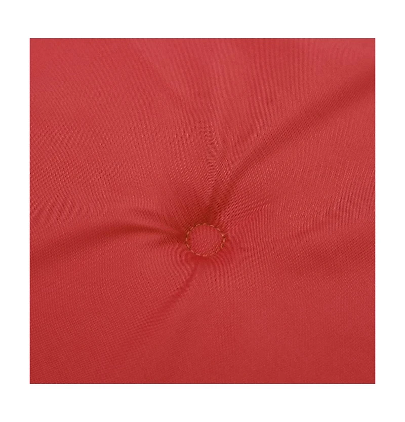 Garden Bench Cushion Red 70.9"x19.7"x1.2" Oxford Fabric