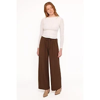 Petal and Pup Women's Davis Pleated Knit Pant