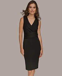 Donna Karan New York Women's Sleeveless Short Dress