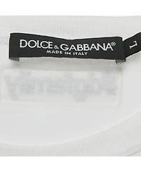 Pre-Owned Dolce & Gabbana Logo Boycott Cotton T-Shirt