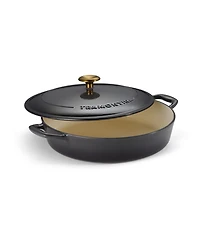 Tramontina Cast Iron 4-Quart Braiser with Lid