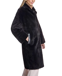 Julia & Stella by Maximilian Women's Shearling Lamb Coat