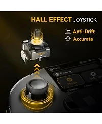 Manba One Wireless Gaming Controller with Interactive Screen for Switch, Switch 2, Pc, Android and iOS Charging Dock