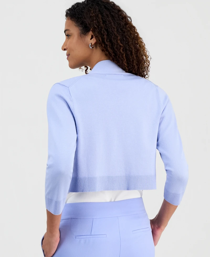 Kasper Women's Cropped Kissing Front Shrug