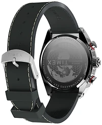 Timex Men's Quartz Analog Brown Leather Watch, 42mm