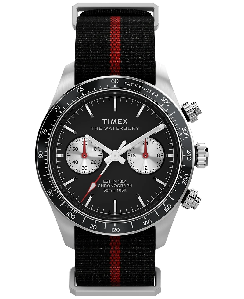 Timex Men's Chronograph Fabric Watch