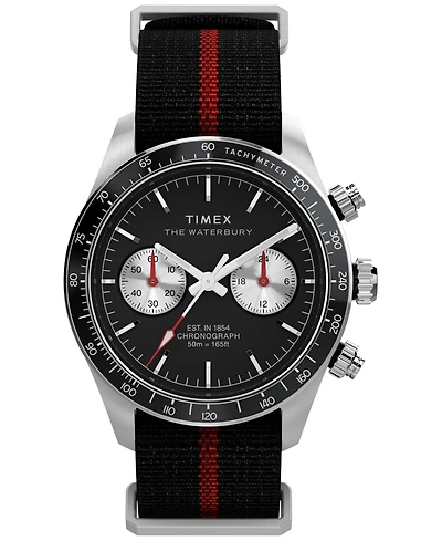Timex Men's Chronograph Fabric Watch