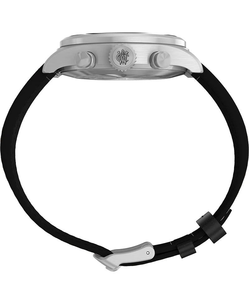 Timex Men's Chronograph Brown Leather Watch, 41mm