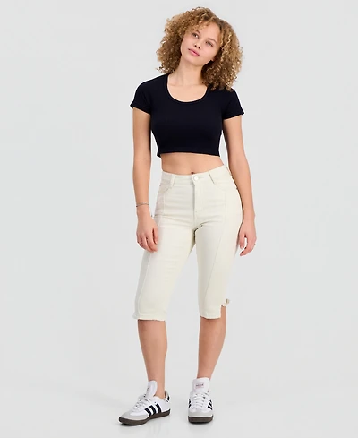 Dollhouse Juniors' Capri Jeans